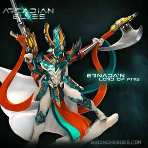 Raging Heroes Arcadian Elves ERNADA'N THE FIRE LORD New - Picture 1 of 2