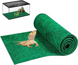 47 x 24 Large Reptile Carpet Terrarium Liner Bedding Reptile Substrate Mat - Picture 1 of 3