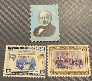 Honduras stamps used x 3 - Picture 1 of 1