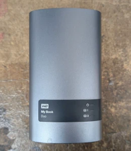 WD My book DUO WDBLWE0040JCH-00 Desktop Externer HDD Speicher mit 2x 4TB Laufwerken - Bild 1 von 8