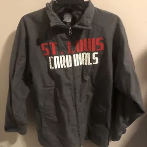 Adidas St Louis Cardinals Rain Jacket - Picture 1 of 7