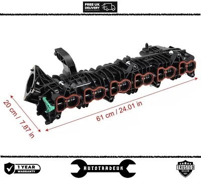 11617811909 INTAKE MANIFOLD N57N, M57 FOR BMW X5 F15, F85, X6 F16, F86 - Image 1 of 4
