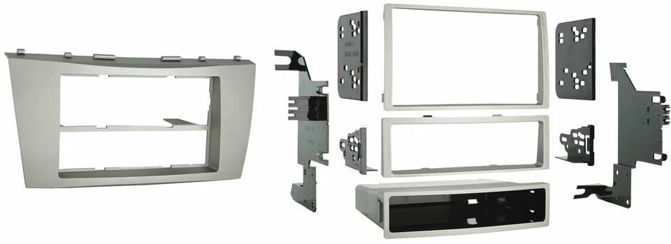 Metra 99-8218 In-Dash Double/Single DIN DDIN Multi-Kit for 2007-11 Toyota Camry - Image 1 of 1