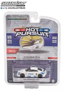 Greenlight scala 1/64 Stoccolma, Svezia Polis 2014 Nissan GT-R (R35) - Foto 1 di 2