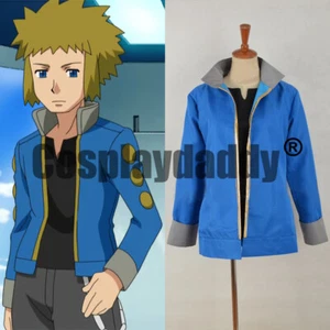 Pocket Monsters Sunyshore City Gym Leader Volkner Outfit Cosplay Costume F006 - Picture 1 of 5