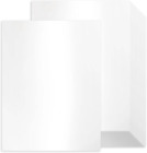 24 Sheets White Shimmer Cardstock 8.5 X 11 Metallic Paper,  80Lb Card Stock Prin