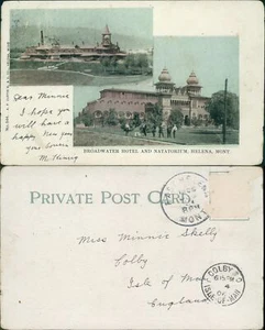 Broadwater Hotel & Natatorium Helena Montana1906 - Picture 1 of 2