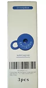 3 Stück Wiederverwendbare 5 Gallonen Wasserkrug Kappen, Auslaufsicher Flaschendeckel (55 mm) - Bild 1 von 3