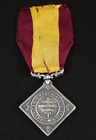 BRITISH INDIA ARMY TEMPERANCE ASSOCIATION SILVER MEDAL 'WATCH AND BE SOBER' 19th