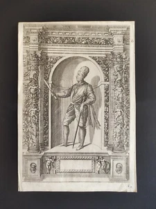 Bartolomeo Colleoni, Armamentarium Heroicum, Brunnen, Kustos, Druck 1603 - Bild 1 von 10