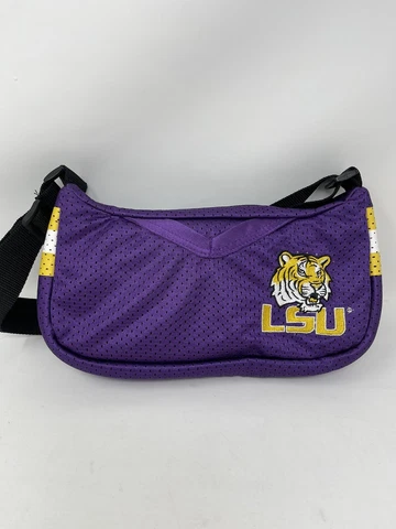 LSU Tigers NCAA Ladies Jersey Purse Team Color by MVF Box R Cover