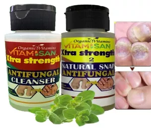 2 X ANTI FUNGAL SUPPORT EXTRA STRENGTH TOENAIL FUNGUS ATHLETES FOOT FUNGI NAIL - Picture 1 of 4