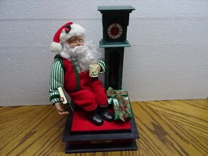 Vintage 1993 Holiday Creations illuminated musical Santa Claus Christmas - Picture 1 of 13