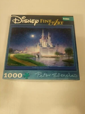 Disney Fine Art . "Cinderella's Grand Arrival"  1000 pcs Buffalo Puzzle - Imagem 1 de 4