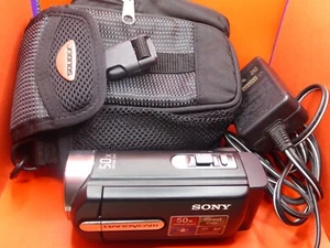 Sony Handycam DCR-SX15E Digital Video Camera Camcorder 50x With Charger Tested++ - Picture 1 of 21