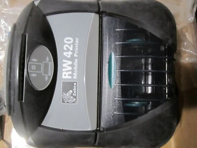 Zebra RW 420 Mobile Thermal Printer BLUETOOTH R4D-0UBA000N-00 with card reader  - Image 1 of 2