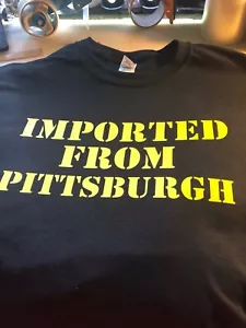 t-shirt importata da pittsburgh pitts su misura ordine città calcio - Foto 1 di 11