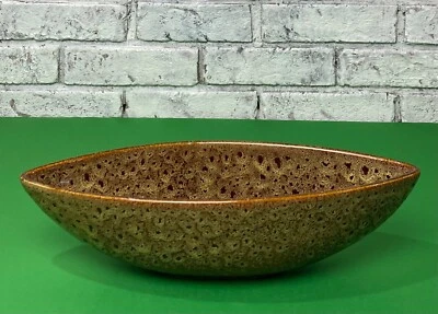 Elegant Expressions por Hosley vaso de cerâmica em forma de barco estampa de leopardo 15 polegadas - Imagem 1 de 4