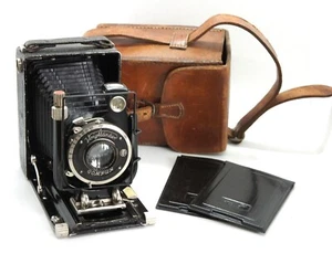 Voigtlander Bergheil 6x9" Folding Plate Camera lens HELIAR F=10.5 cm F4.5 - Picture 1 of 8