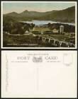 Glengarriff Old Irish Postcard Garnish Island Mountains