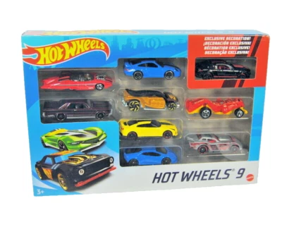 Paquete de 9 autos Hot Wheels Red Line '20 exclusivo Street Stock vehículos de carreras regalo Foto 1 de 4