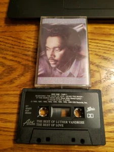 The Best of Luther Vandross ~ The Best of Love ~ Cassette 1 - Picture 1 of 2