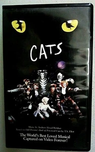 Cats The Musical - VHS 1998 - Movie Broadway - Andrew Lloyd Webber, incl. MEMORY - Imagen 1 de 12