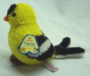 Aurora SOFT YELLOW GOLDFINCH BIRD 7" Plush STUFFED ANIMAL Toy NEW w/ TAG - Picture 1 of 3