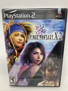 PS2 Playstation 2 Final Fantasy X2 Black Label 1st Print BRAND NEW SEALED - Picture 1 of 6