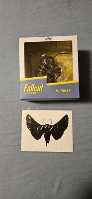 Loot Crate Screen Shots Fallout Mothman Figure Bethesda NIB Sealed Rare + Extra - Изображение 1 из 4