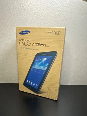 NEW Samsung Galaxy Tab 3 Lite 7.0 8GB SM-T110 Dark Gray Tablet - GRAY - Image 1 of 3