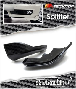 Carbon Fiber Front Bumper Spoiler Splitters fits Mercedes R171 SLK Class 350 200 - Bild 1 von 1