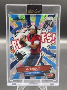 CJ Stroud 2023 Wild Card Alumination Playoffs Comix /50 Rookie #AC-CS Scope - Picture 1 of 2