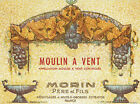 tiquette de vin MOULIN A VENT MORIN PRE et Fils  Cot-Dor France Weinetikett,