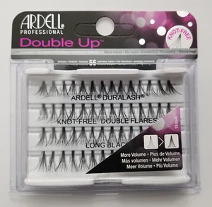 (MENGE 3) Ardell Duralash Knotenfrei DOUBLE UP Flares LANGE Einzelwimpern - Bild 1 von 1