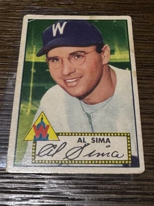 1952 Topps - Al Sima #93 (RC) - EX - Envío gratuito - Imagen 1 de 3