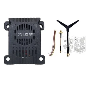 Transmisor de video FPV 1.2G 1.3G 2W VTX 9 canales 2000mW 7-36V para FPV RC4148 - Imagen 1 de 8