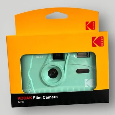 Kodak M35 35mm Film Camera with Flash - Mint Green Brand New Sealed - Image 1 of 4
