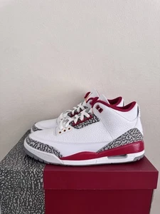 Size 9 - Jordan 3 Retro ‘Cardinal Red’ CT8532-126 - Picture 1 of 4