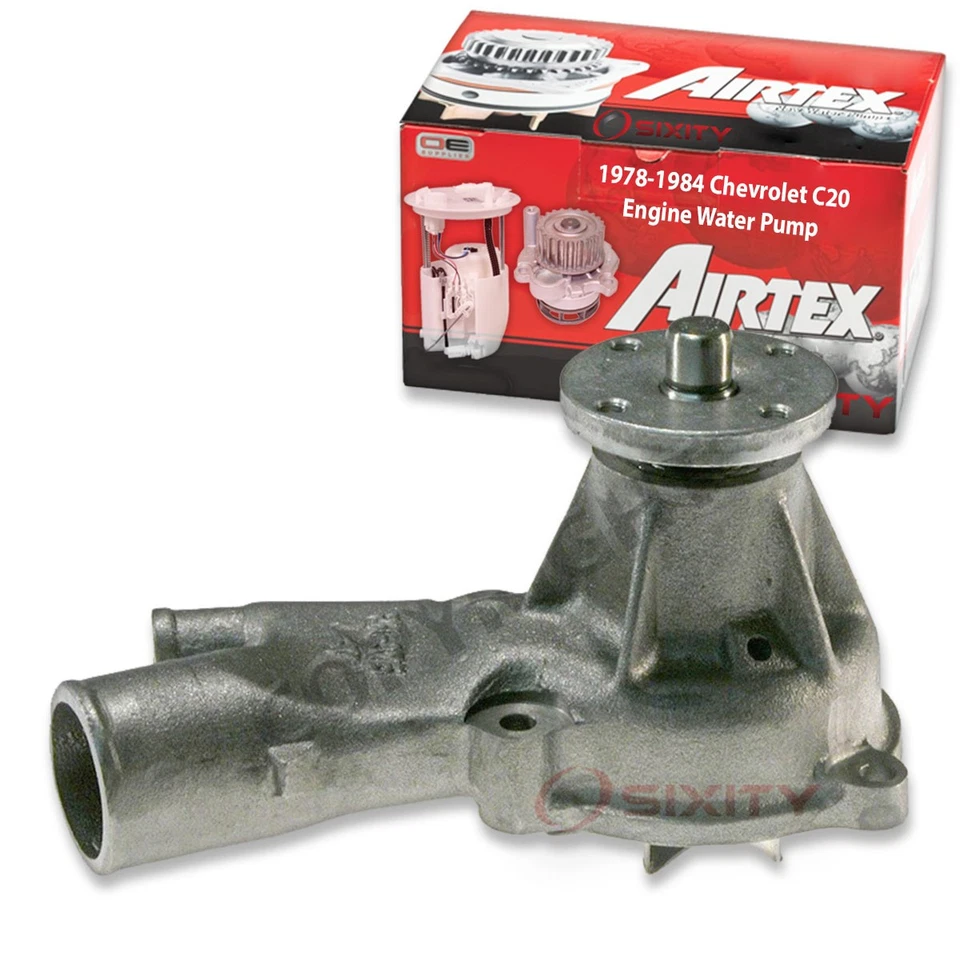 Bomba de agua del motor Airtex para Chevrolet C20 1978-1984 4,1 L L6 refrigerante en Foto 1 de 4