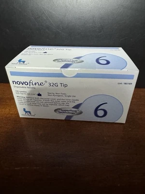 Novofine 32g Tip Exp. 09-30-2026 6mm - Image 1 of 3