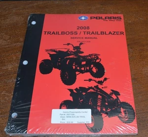2008 POLARIS TRAILBOSS/TRAILBLAZER ATV Service Manual PN9921308 SEALED - Bild 1 von 6