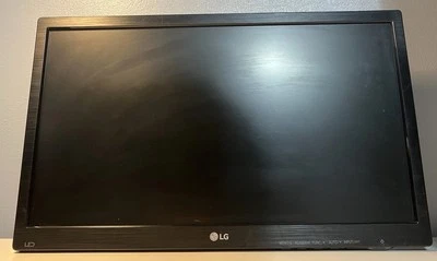 LG 19M38D-B 19" LED Monitor – w/ Cables & Aftermarket Stand – Tested - Image 1 of 4