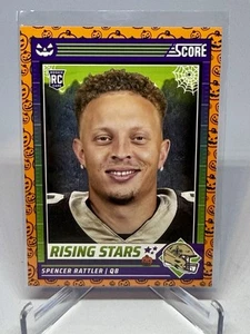 Spencer Rattler 2024 Score-A-Treat Rookie Rising Stars Orange Pumpkin #45 RC - Imagen 1 de 2