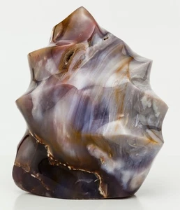 Agate Carnelian Natural Polished Flame Blue Lace Madagascar 157mm 2006g H0739 - Bild 1 von 9