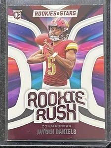 2024 Panini Rookies & Stars #RR-JDS Jayden Daniels Rookie Rush Commanders - Bild 1 von 2