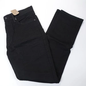 Pantalones de mezclilla elásticos ajustados Levis 511 para hombre negros talla 34x32 - Imagen 1 de 13