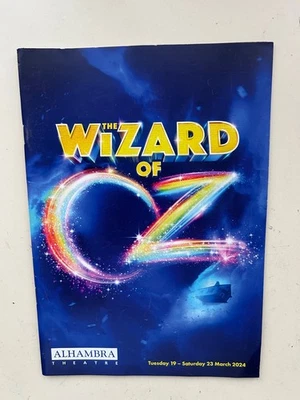 THE WIZARD OF OZ The Musical Tour theatre Programme ALHAMBRA  THE VIVIENNE - Image 1 of 2