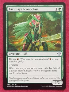 Magic The Gathering DOMINARIA UNITED YAVIMAYA ICONOCLAST green card MTG - Picture 1 of 2