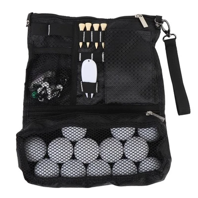 Ball And Tee Pouch Oxford Cloth Sports Accessories Bag For Divot Repair Tool - Image 1 of 4